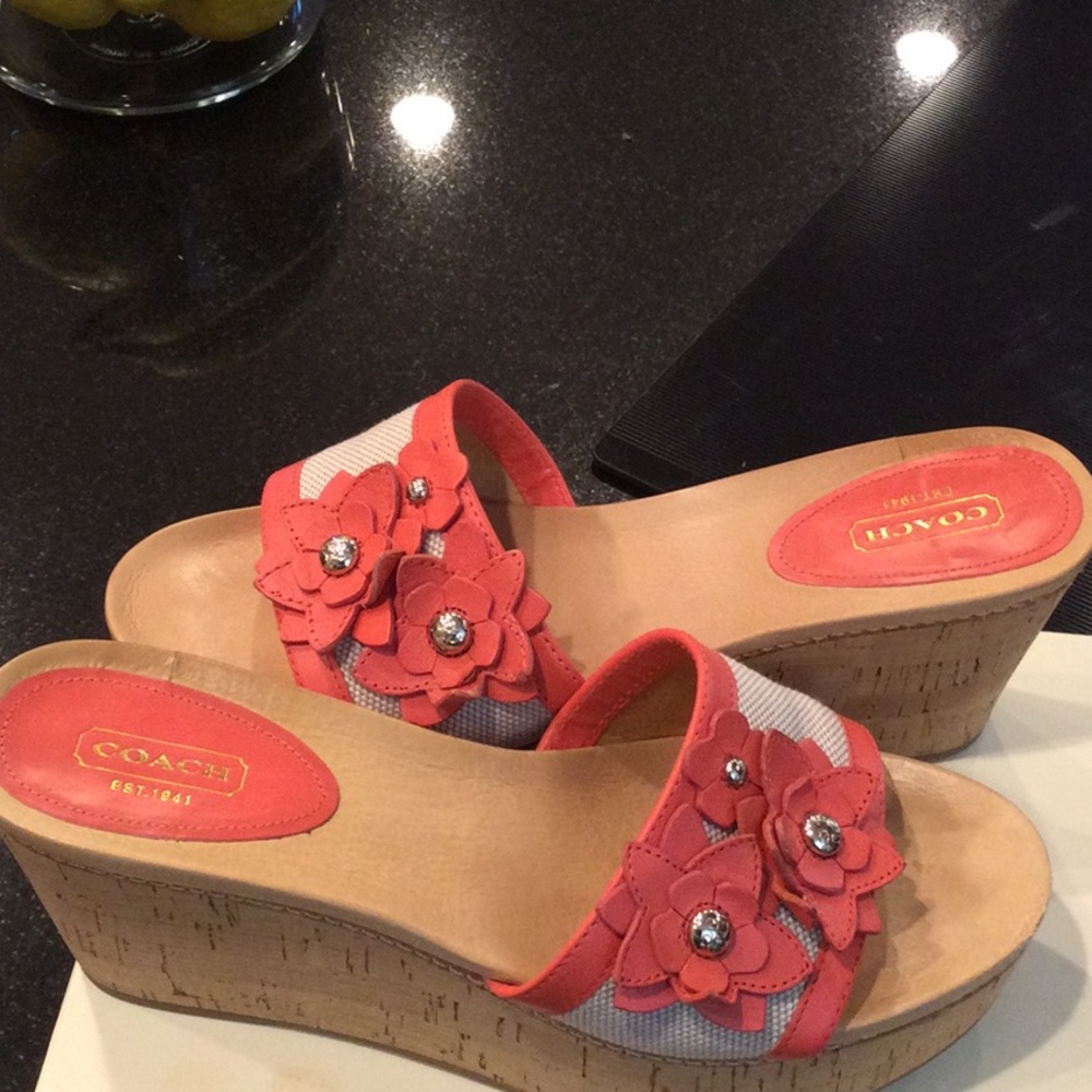 Coach Wedges - Picture 2 of 3